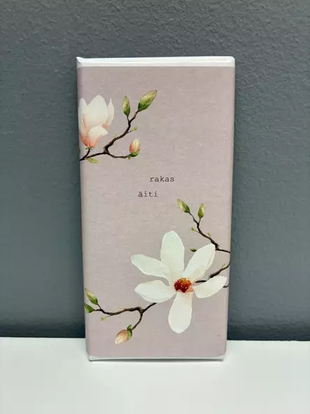 Suklaalevy, kevät - Kortit ja suklaalevyt - makeistoK6A1 - 1