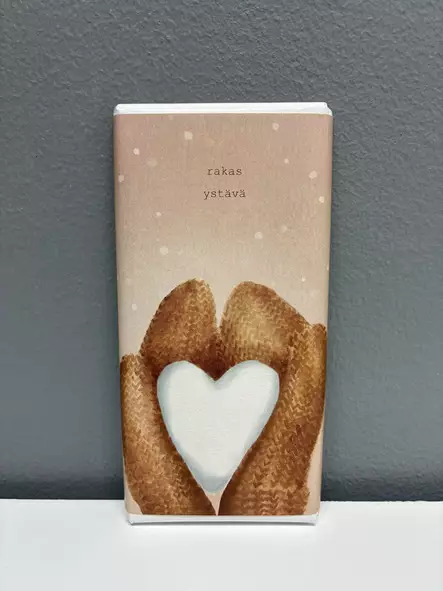 Suklaalevy, kevät - Kortit ja suklaalevyt - makeistoK6A12 - 1