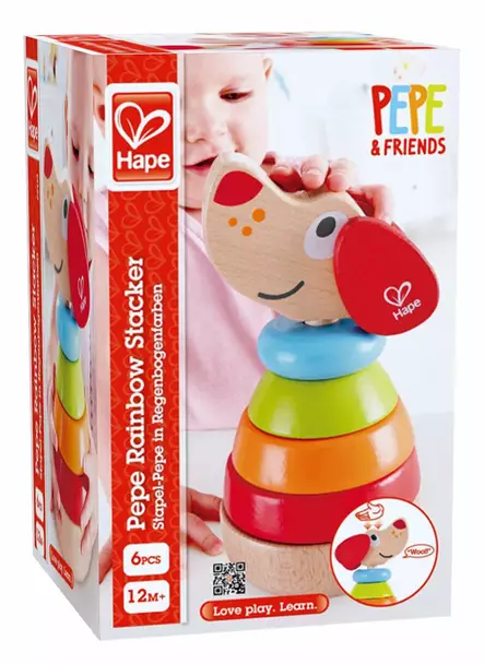 Hape kasattava koira Pepe - Puulelut - hape001448 - 1