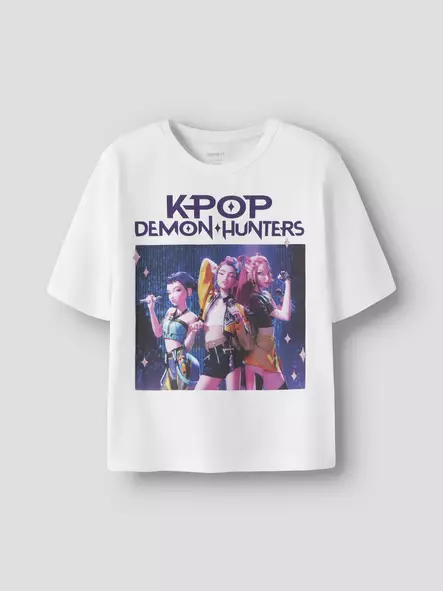Name it Kpop Demon Hunters T-paita,valk - T-paidat - name13264031w - 1